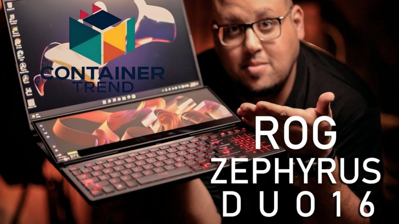 أفضل لابتوبات أسوس للألعاب لاب توب Asus ROG Zephyrus Duo 16
