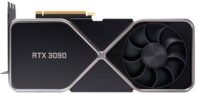 NVIDIA GeForce RTX 3090 – من أفضل كروت الشاشة في عام 2025 للمحترفين