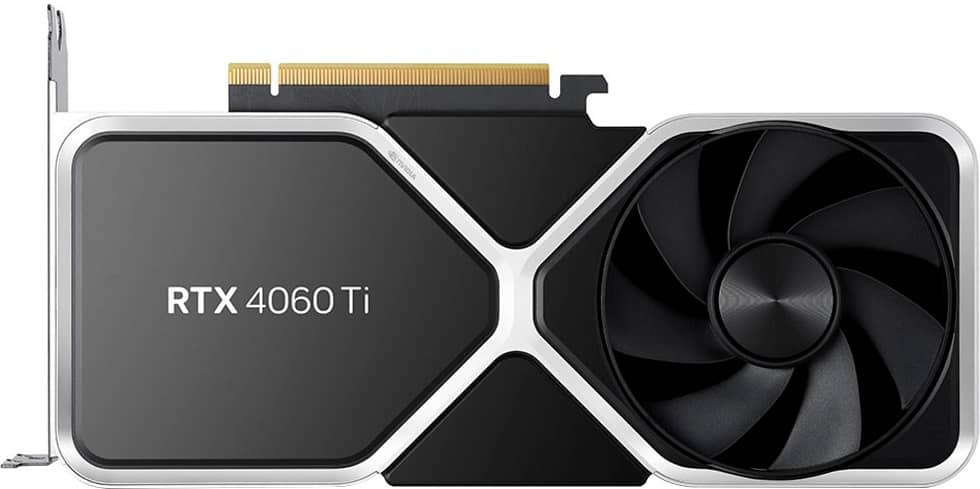 كارت الشاشة Nvidia RTX 4060 Ti – أفضل خيار لألعاب Full HD ضمن أفضل كروت الشاشة في عام 2025