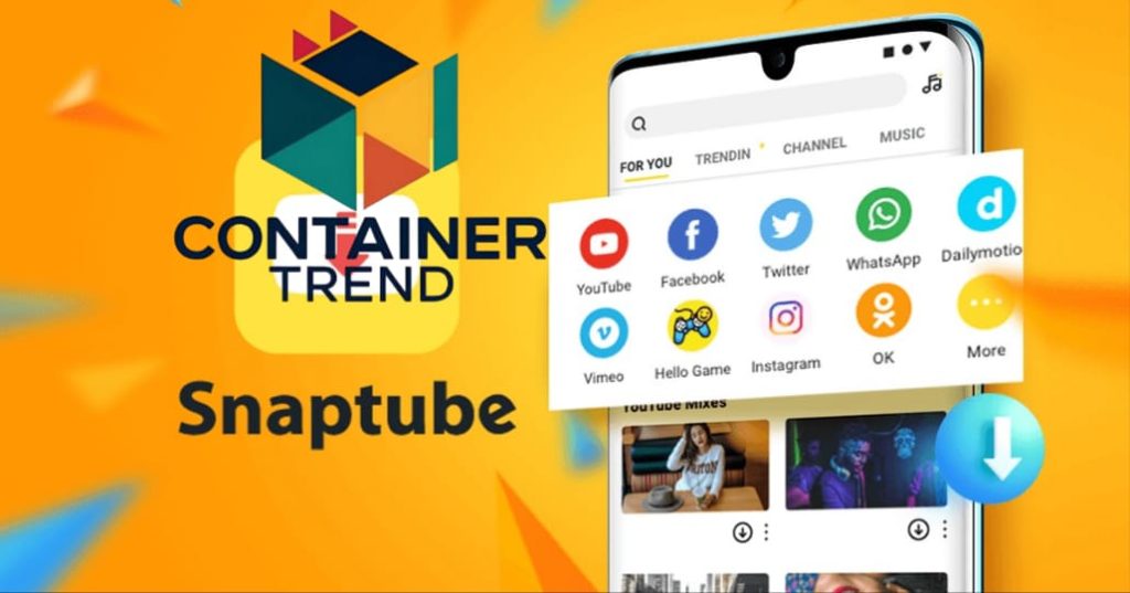 برنامج Snaptube خيارك يتألق ضمن أفضل برامج تنزيل الفيديوهات للايفون