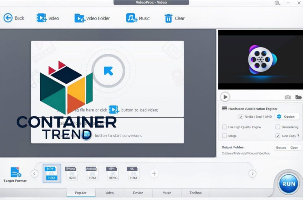 برنامج VideoProc نجم قائمة أفضل برامج تنزيل الفيديوهات للكمبيوتر معروف بسرعته وجودته الفائقة