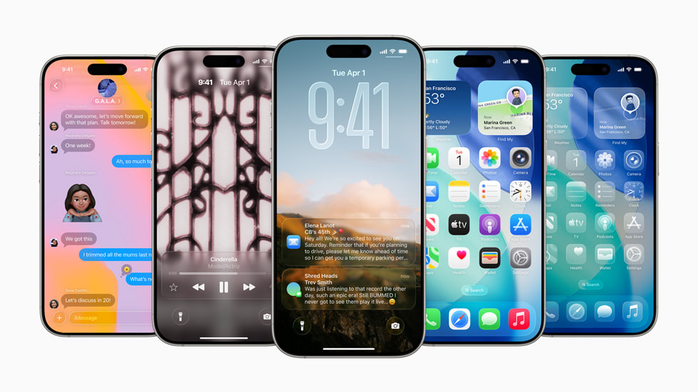 تحديث iOS 26 تصميم زجاجي ثوري ومميزات مذهلة لأجهزة iPhone