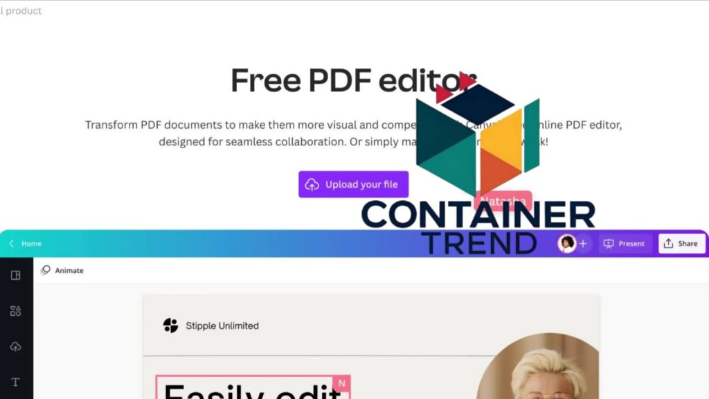 Canva-PDF-Editor-1024x576 أفضل 10 برامج تعديل ملفات PDF لعام 2025 أدوات قوية لتحرير ملفاتك بسهولة واحتراف