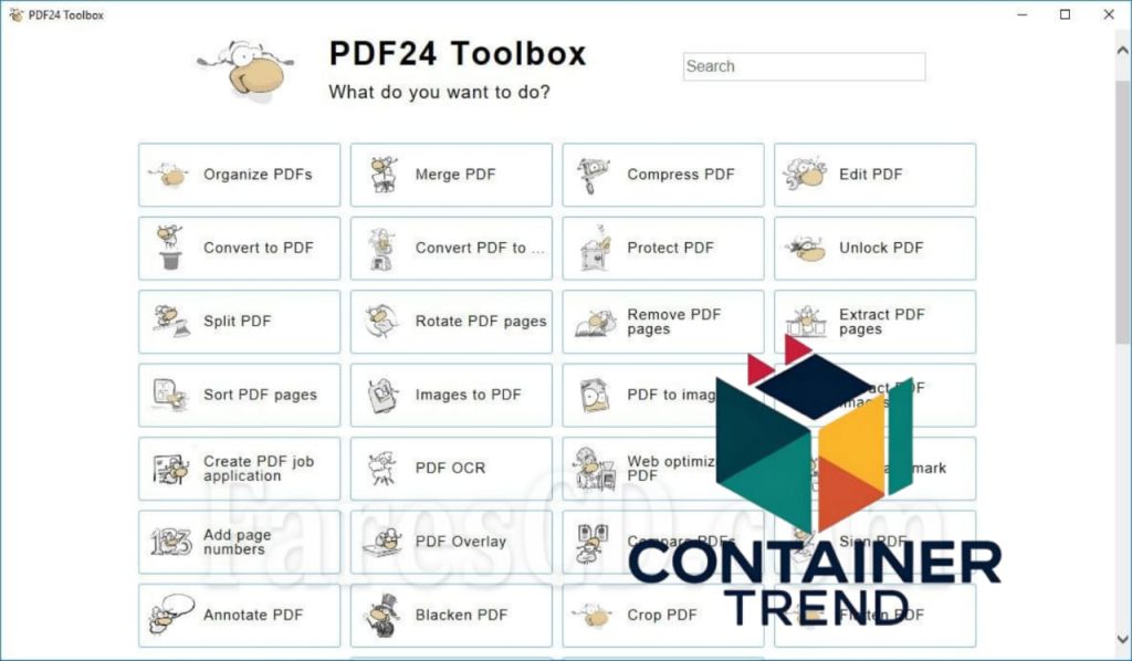 برنامج PDF24 Creator نجم قائمة أفضل برامج تعديل ملفات PDF مجانا بدون إنترنت