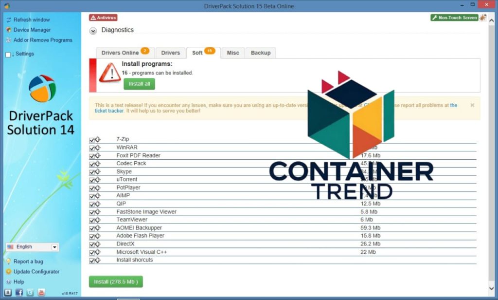 DriverPack-Solution-1024x616 أفضل 14 برنامج لتحميل وتحديث التعريفات مجانا في 2025 حافظ على أداء جهازك بأقصى كفاءة
