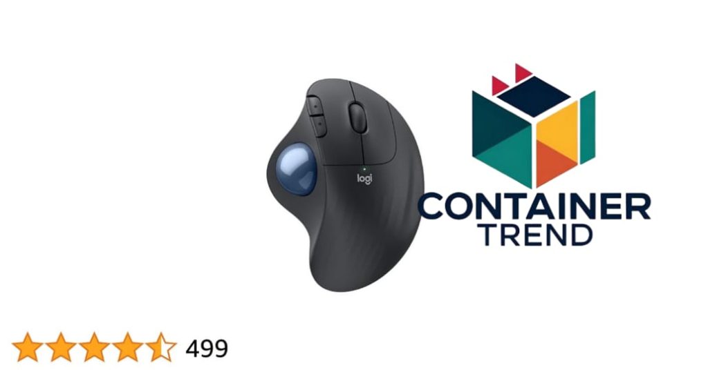 راحة لا تضاهى ودقة استثنائية مع ماوس Logitech Ergo M575 Wireless أحد أفضل 5 أنواع ماوس للكمبيوتر لعام 2025 السلكية واللاسلكية.
