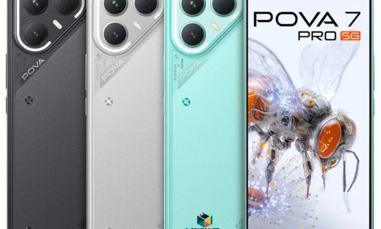 بتصميم عبقري.. Tecno Pova 7 وTecno Pova 7 Pro عاملين دوشة!