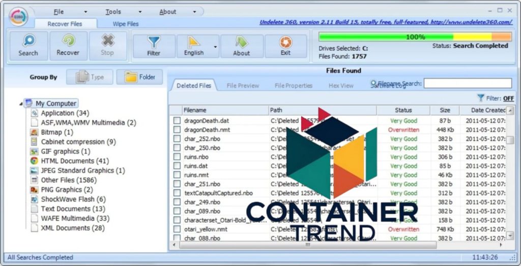 Undelete-360-1024x524 أفضل برامج استعادة الملفات المحذوفة للكمبيوتر لعام 2025 استرجع بياناتك بكل سهولة وكفاءة