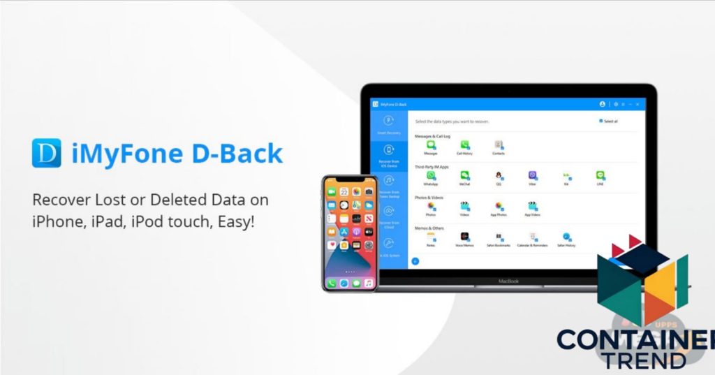 برنامج iMyfone D-Back ضمن أفضل برامج استعادة الملفات المحذوفة للايفون بعد الفورمات بفعالية مذهلة
